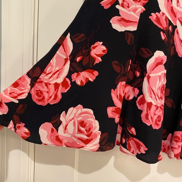 Kate Spade Rambling Roses Midi Skirt - Picture 4 of 6